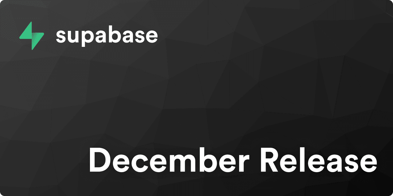 Supabase Beta December 2020 thumbnail